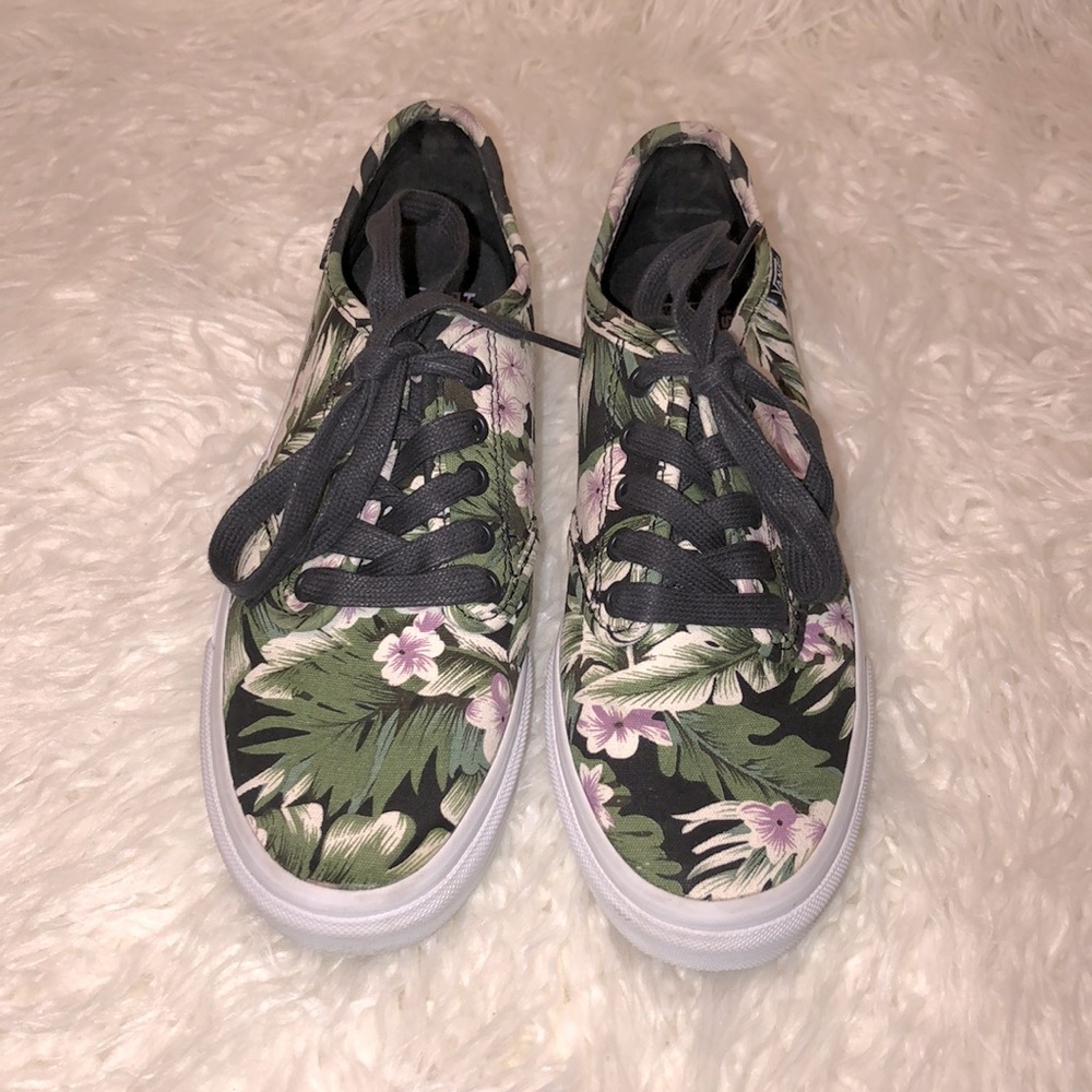 flower print VANS